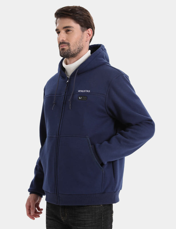 [Open Box] Unisex Dual Control Heated Fleece Hoodie 12V, U41G