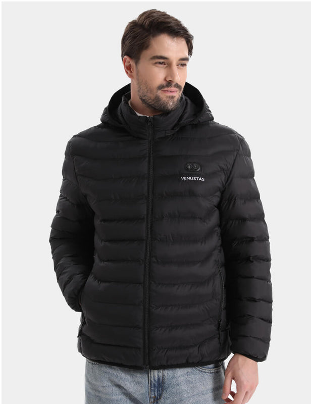 Unisex Dual Control Heated Jacket 7.4V (Up to 20 heating hours), U9001 Max