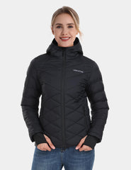 [Final Sale] Women’s Heated FELLEX® Hooded Puffer Jacket 7.4V, EW54