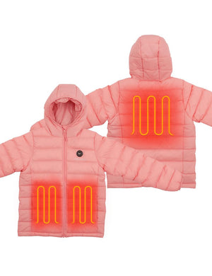 Girl’s Heated FELLEX®  Hooded Jacket 7.4V, KG12 hover