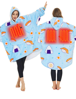 Oversized Heated Wearable Blanket Hoodie 7.4V, U2169 [Final Sale]