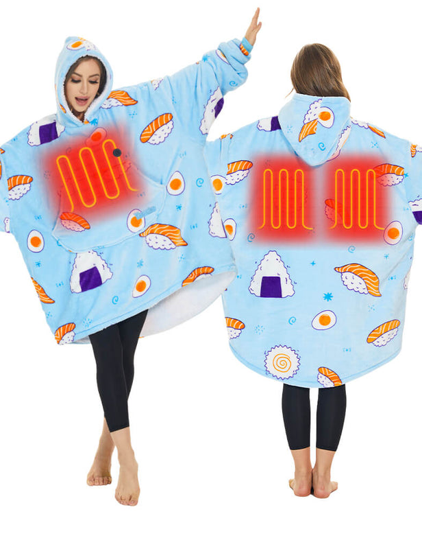 Oversized Heated Wearable Blanket Hoodie 7.4V, U2169 [Final Sale]