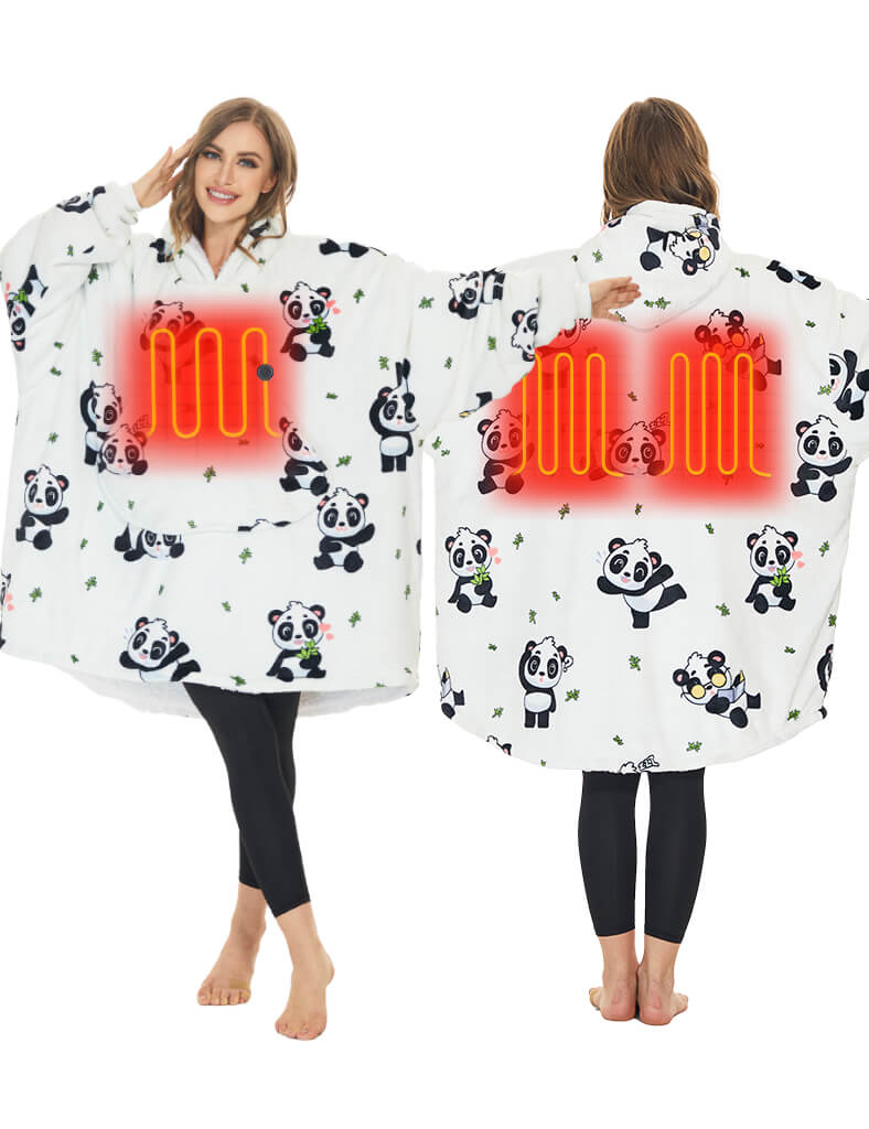 Oversized Heated Wearable Blanket Hoodie 7.4V, U2169 [Final Sale]