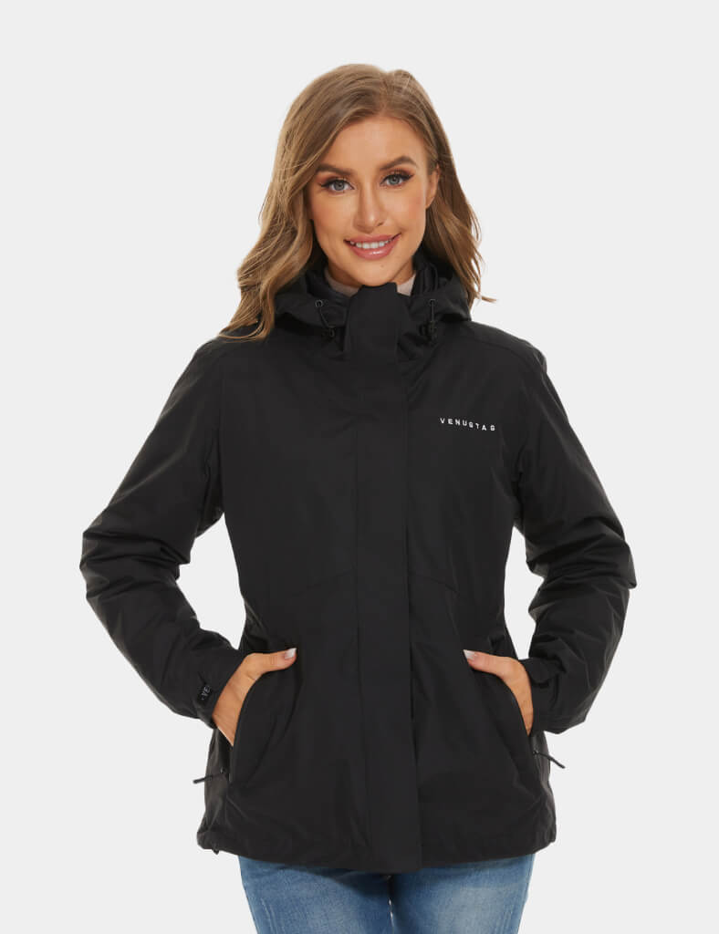 [Final Sale] Women's 3-in-1 Heated Down Jacket 7.4V, W64 [XS,S,M,L,XL,2XL]