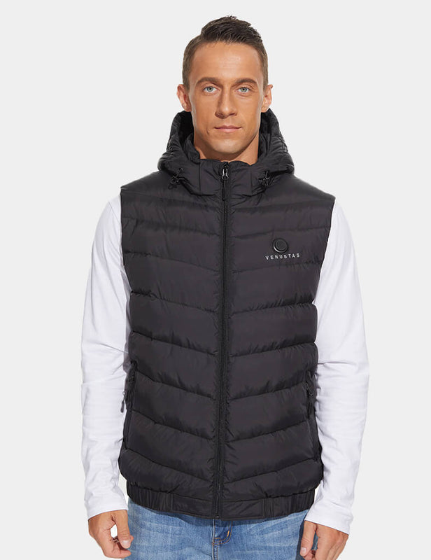 [Open Box] Men’s Heated Down Vest 7.4V With Detachable Hood, M2119