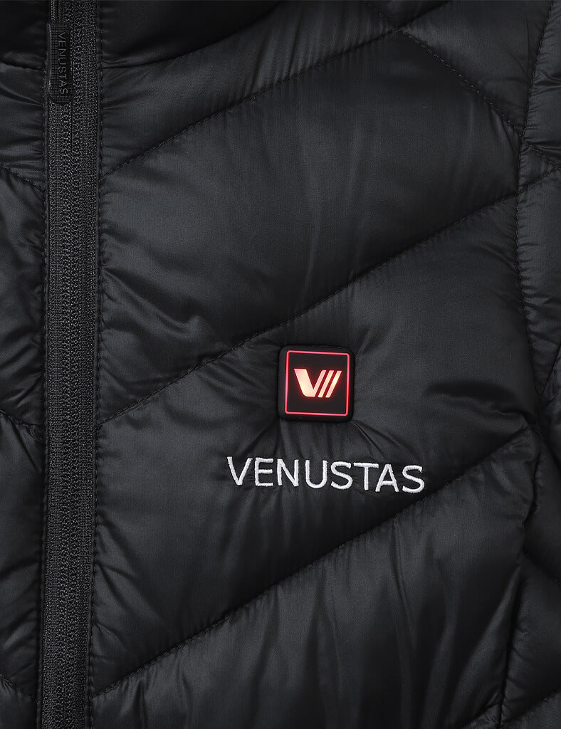 [Final Sale] Women’s Heated Down Vest 7.4V with Heating Pockets, W51