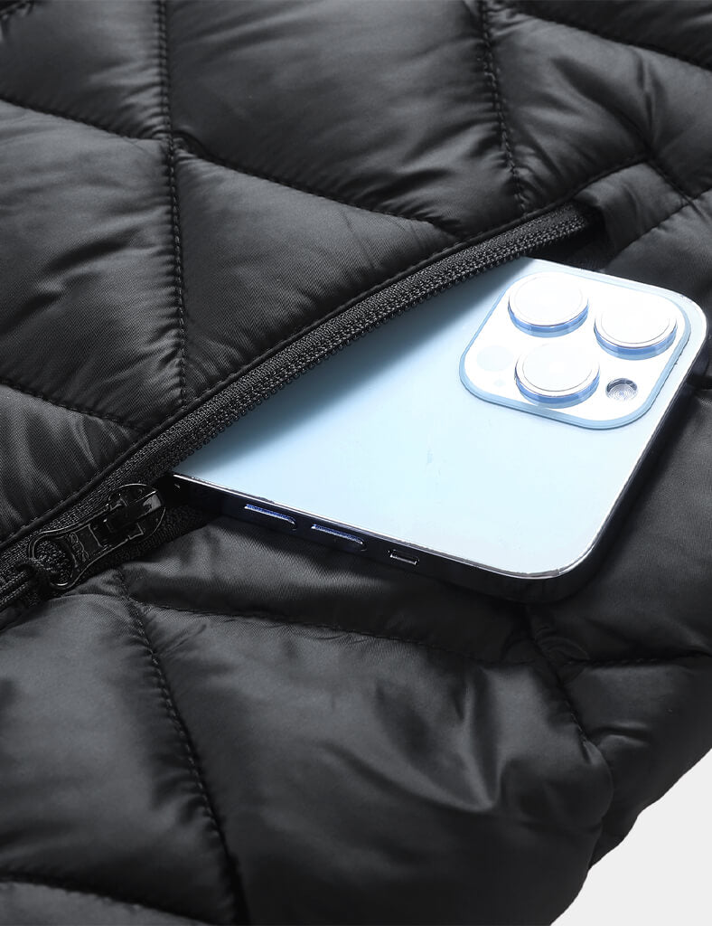 Women’s Heated Down Vest 7.4V with Heating Pockets, W51 [Final Sale]