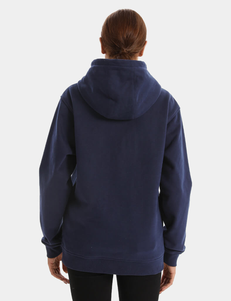 Unisex Heated Fleece Pullover Hoodie 1/4 Zip 7.4V, U40 [Final Sale]