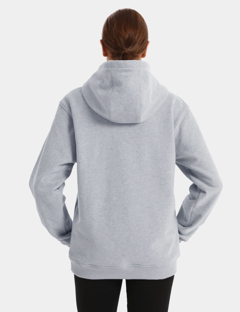 Unisex Heated Fleece Pullover Hoodie 1/4 Zip 7.4V, U40 [Final Sale]