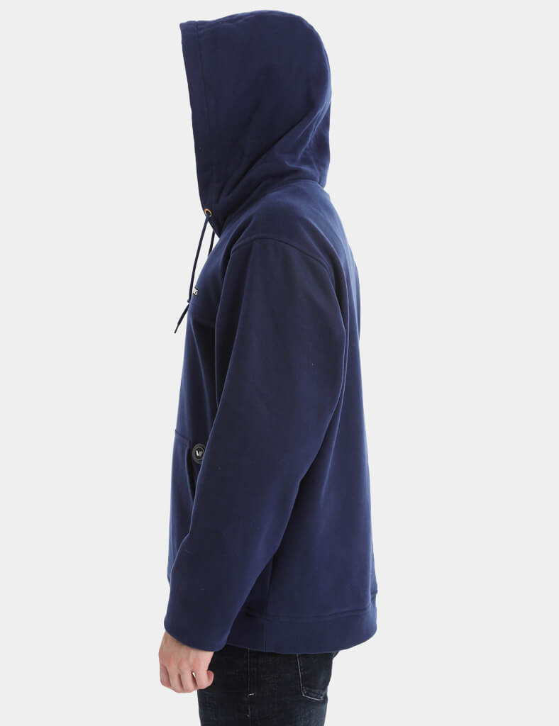 Unisex Heated Fleece Pullover Hoodie 1/4 Zip 7.4V, U40 [Final Sale]