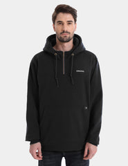 Unisex Heated Fleece Pullover Hoodie 1/4 Zip 7.4V, U40
