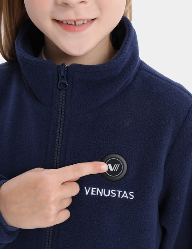 [Open Box] Girl's Heated Fleece Jacket 7.4V, KG16