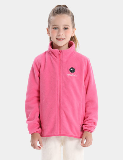 Girl's Heated Fleece Jacket 7.4V, KG16 - Pink