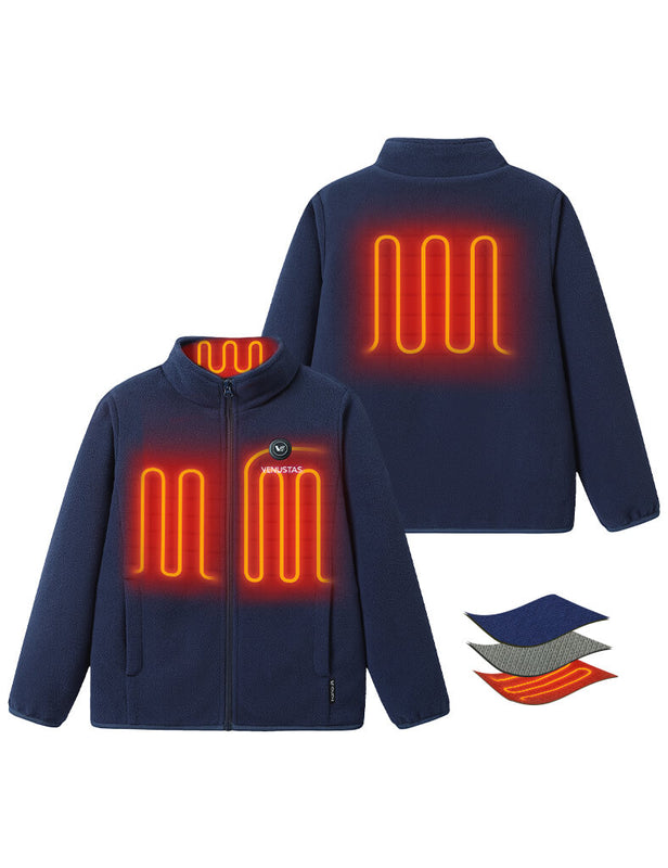 [Open Box] Girl's Heated Fleece Jacket 7.4V, KG16
