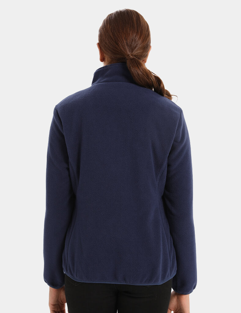 Zipper up Heated Fleece Jacket for Women 7.4V, W2136