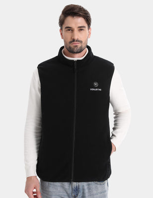 Men’s Heated Fleece Vest (Up to 12 heating hours)