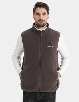Men's Heated Fleece Vest 7.4V