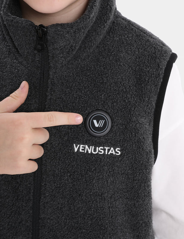 [Open Box] Boy's Heated Fleece Vest 7.4V, KB15