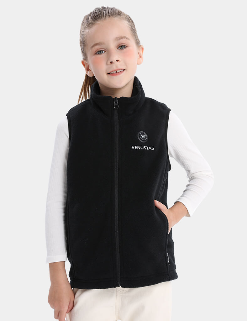 [Open Box] Girl's Heated Fleece Vest 7.4V, KG14