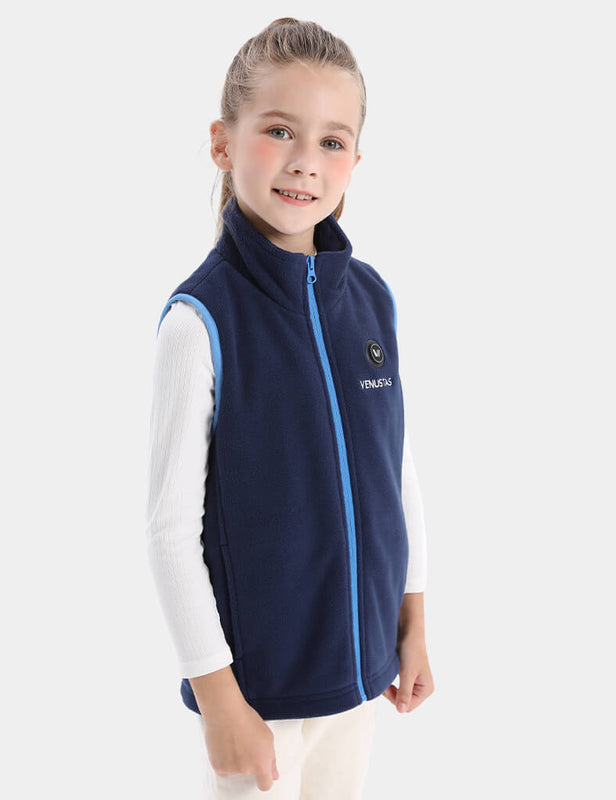 [Open Box] Girl's Heated Fleece Vest 7.4V, KG14