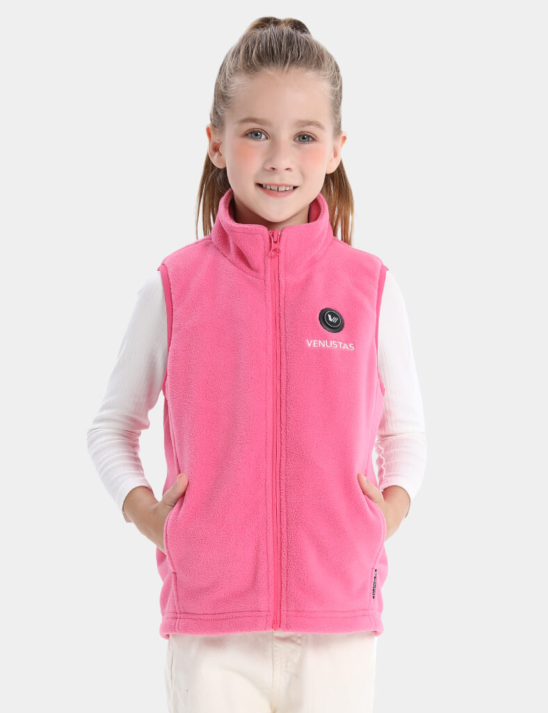 Kid's Heated Fleece Vest 7.4V, KV14