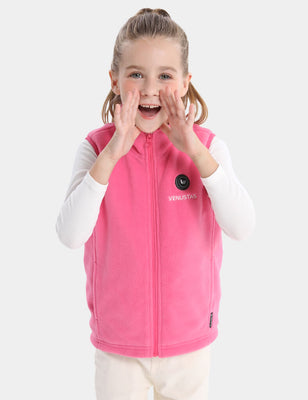 [Open Box] Girl's Heated Fleece Vest 7.4V, KG14