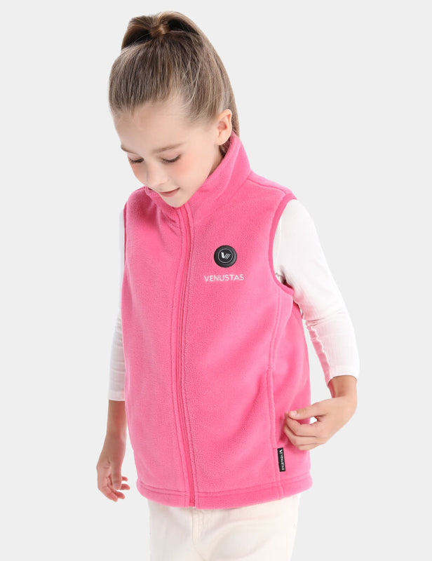 [Open Box] Girl's Heated Fleece Vest 7.4V, KG14