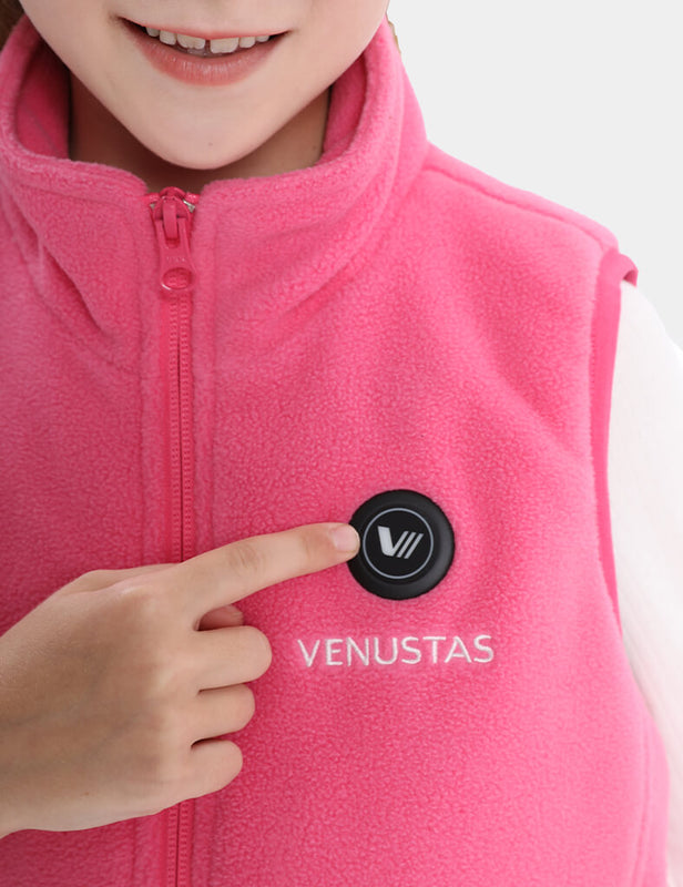 [Open Box] Girl's Heated Fleece Vest 7.4V, KG14