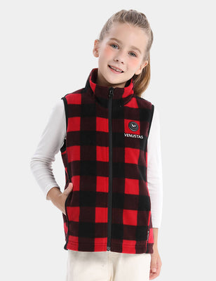 [Open Box] Girl's Heated Fleece Vest 7.4V, KG14