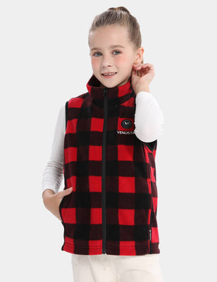 [Open Box] Girl's Heated Fleece Vest 7.4V, KG14