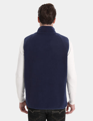 Men’s Heated Fleece Vest (Up to 13 heating hours), M2117 Pro