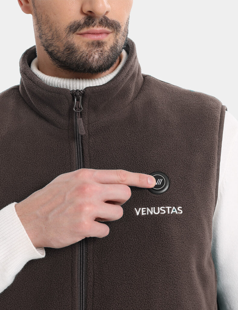 Men's Heated Fleece Vest 7.4V - New Colors, M2117