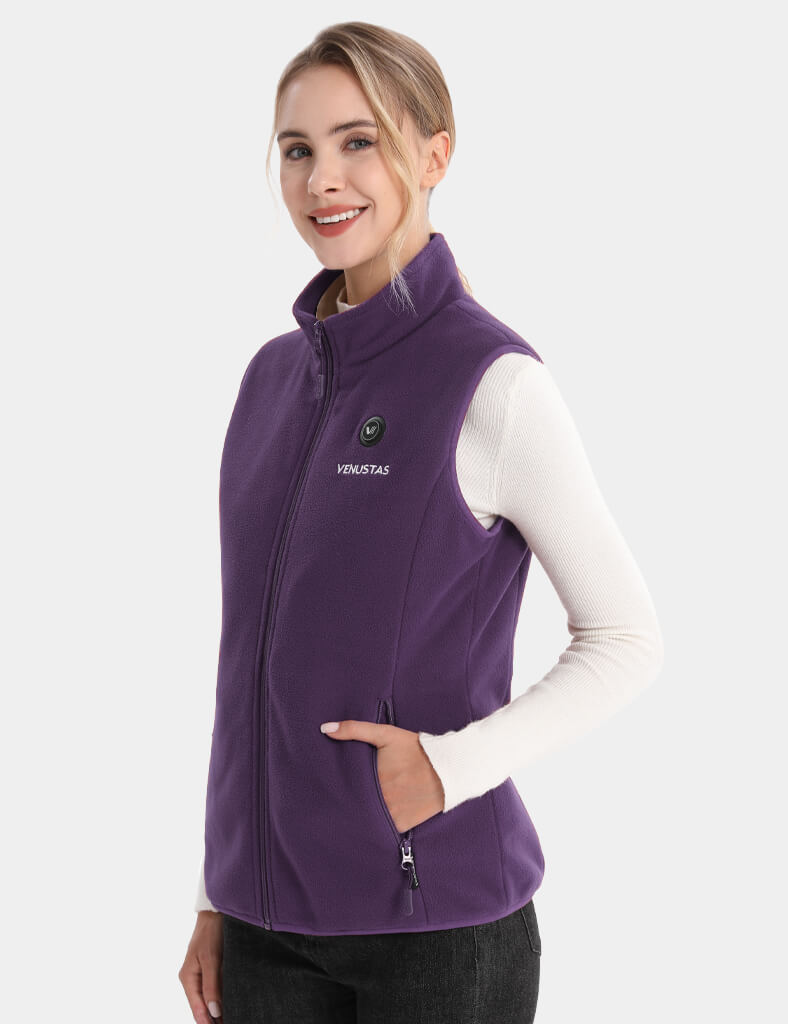 Women's Heated Fleece Vest 7.4V - New Colors, W2117