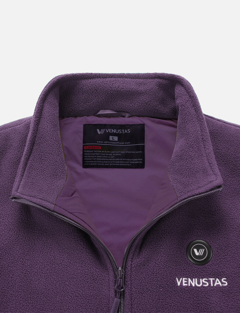 Women's Heated Fleece Vest 7.4V - New Colors, W2117