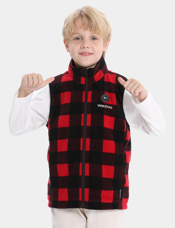 [Open Box] Boy's Heated Fleece Vest 7.4V, KB15