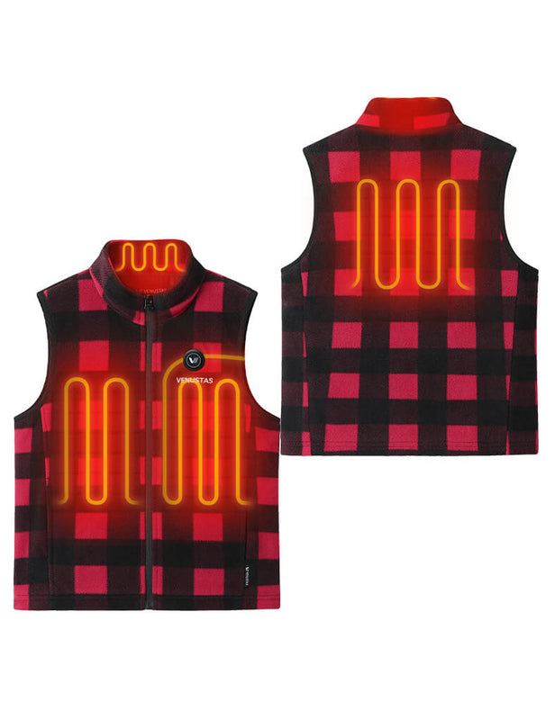 [Open Box] Boy's Heated Fleece Vest 7.4V, KB15