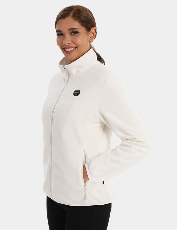 [Open Box] Zipper up Heated Fleece Jacket for Women 7.4V, W2136