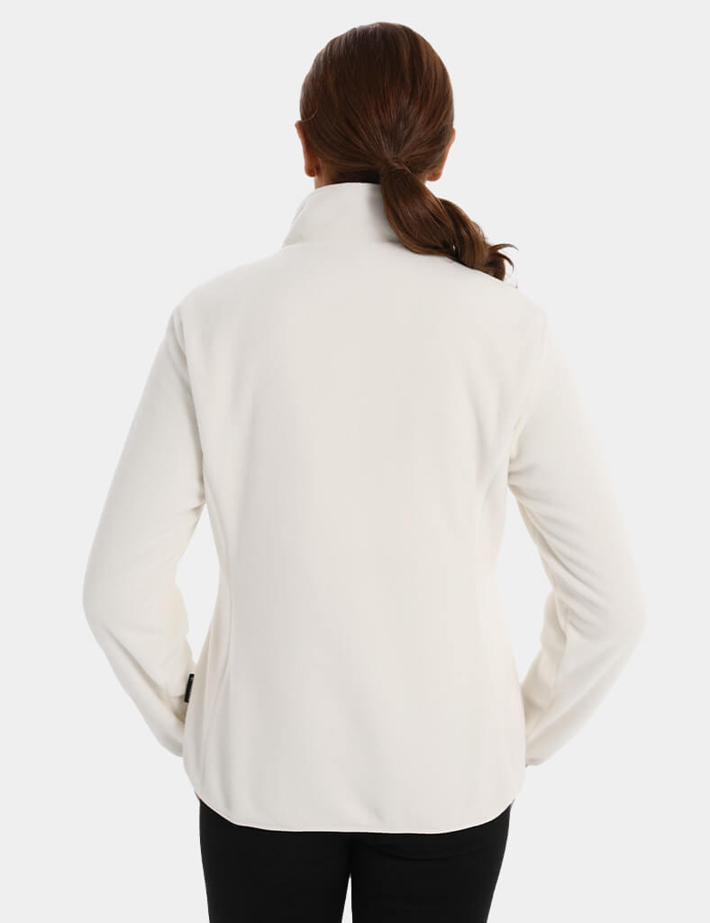 Zipper up Heated Fleece Jacket for Women 7.4V, W2136