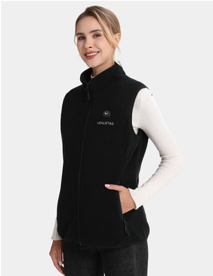 Women's Heated Fleece Vest 7.4V, Pockets