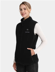 Women’s Heated Fleece Vest (Up to 12 heating hours), W2117 Pro