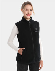 Women’s Heated Fleece Vest (Up to 12 heating hours), W2117 Pro