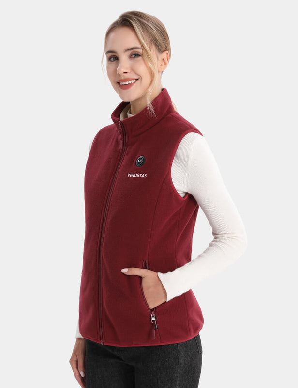 Women's Heated Fleece Vest 7.4V - New Colors, W2117