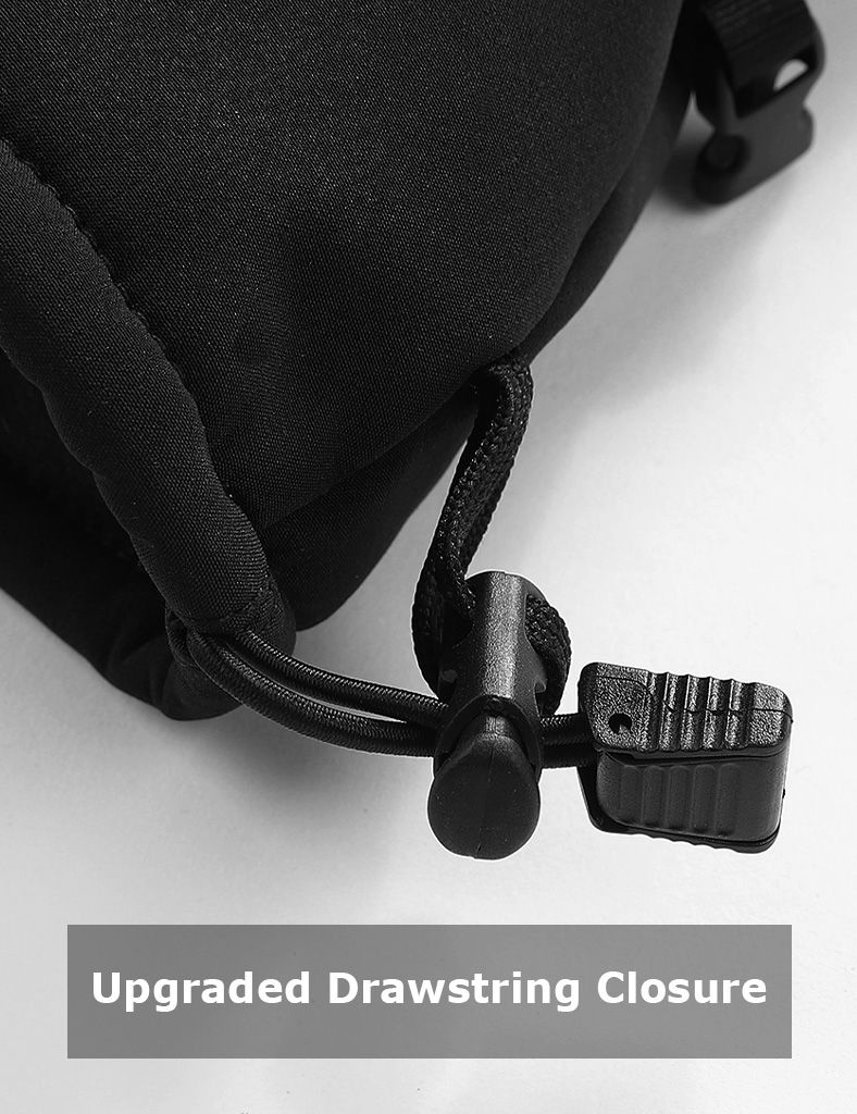 Upgraded Drawstring Closure