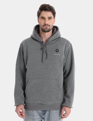 [Open Box] Pullover Heated Hoodie for Unisex with Heating Pockets 7.4V, U2139