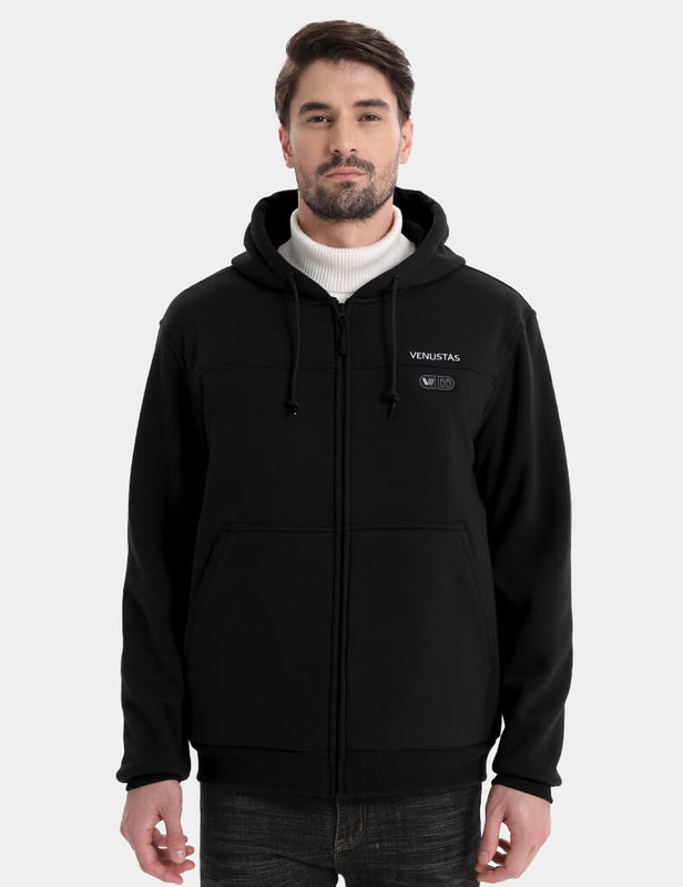 [Open Box] Unisex Dual Control Heated Fleece Hoodie 12V, U41G