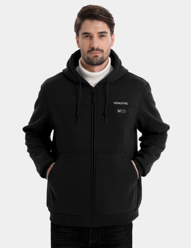 [Open Box] Unisex Dual Control Heated Fleece Hoodie 12V, U41G