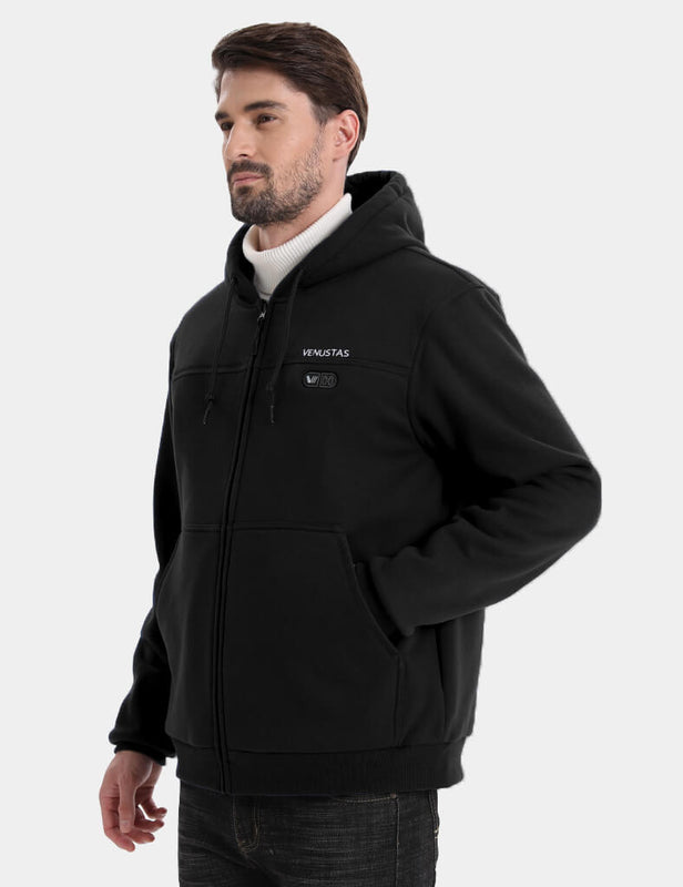 [Open Box] Unisex Dual Control Heated Fleece Hoodie 12V, U41G