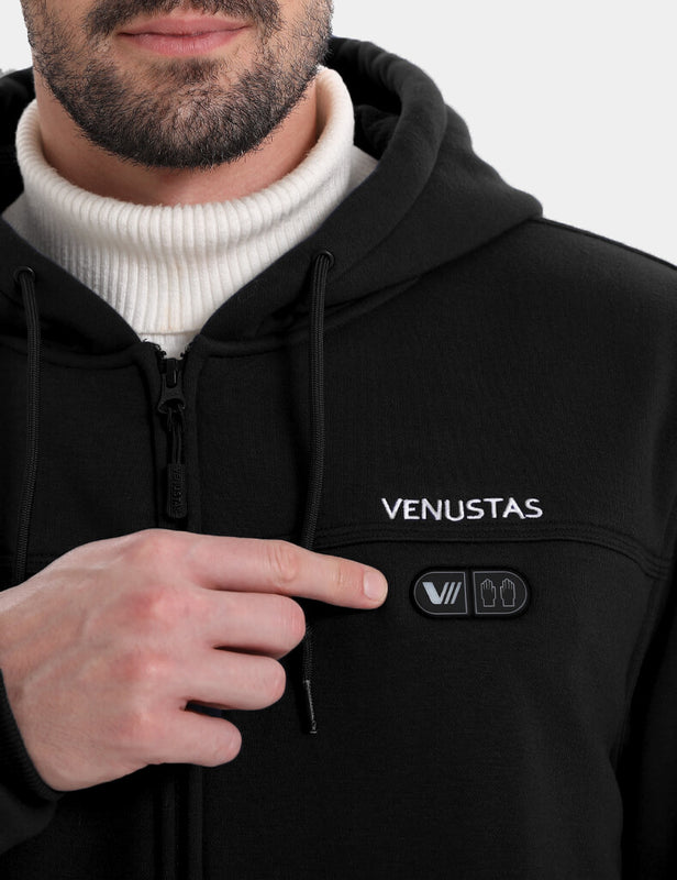 [Open Box] Unisex Dual Control Heated Fleece Hoodie 12V, U41G