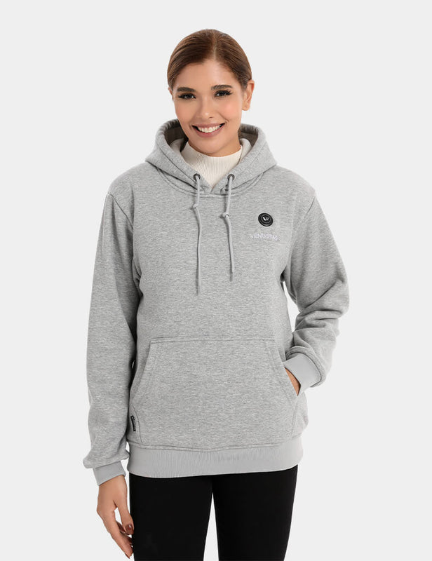 [Open Box] Pullover Heated Hoodie for Unisex with Heating Pockets 7.4V, U2139