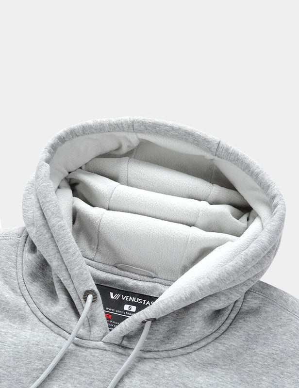 [Open Box] Pullover Heated Hoodie for Unisex with Heating Pockets 7.4V, U2139